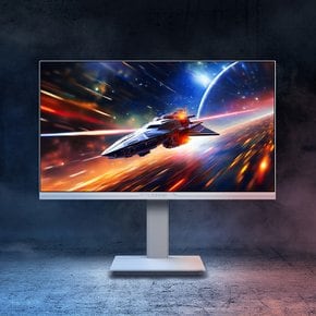 리오나인 X25F-360 25인치 360Hz 게이밍 모니터 화이트  무결점 FreeSync Premium 멀티스탠드