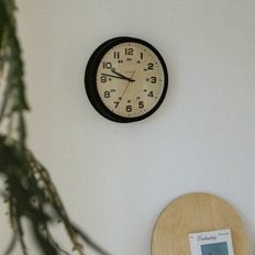 인터제로 샹브루 BRAM CLOCK (bk) 일본 원목시계 벽시계