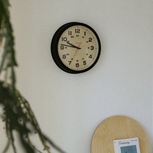 ODE 인터제로 샹브루 BRAM CLOCK (bk) 일본 원목시계 벽시계