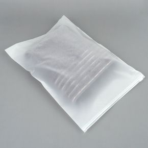 1P 반투명 PVC 지퍼백 파우치 25x35cm 반투명지퍼백