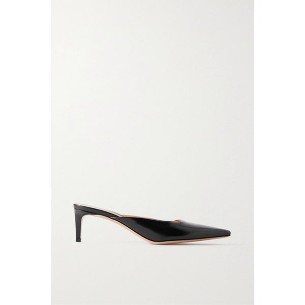 토키오 글로스 가죽 뮬 블랙 1647597321401672