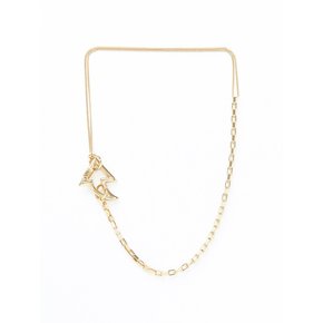 Cupid Screw Necklace_Gold