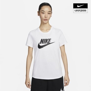 나이키 우먼스 나이키 스포츠웨어 에센셜 로고 티셔츠 NIKE DX7907-100