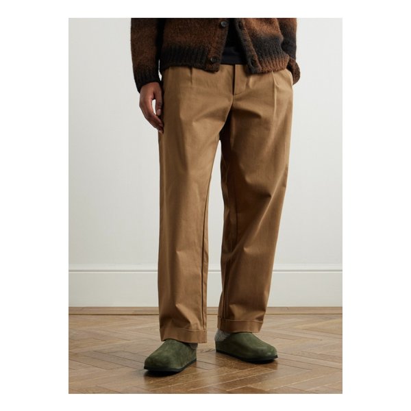 로고 디보싱 스웨이드 클로그 그린 1647597350464020