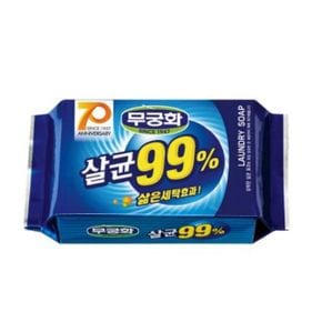 쿨샵 무궁화 살균 세탁비누 빨래비누 손빨래 99프로 X ( 3매입 )