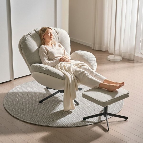 앳홈 컴포트 모유수유 임산부 편한자세 릴렉스 스툴의자  단품