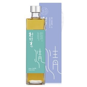 중원당 청명주 17도 375ml 약주 무형 문화재 지정/우리술품평회대상