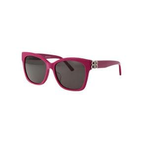 24SS 발렌시아가 선글라스 BB0102SA 013 013 FUCHSIA SILVER GREY