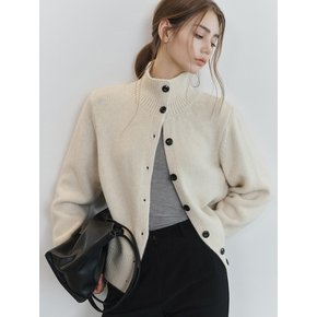 하프 폴라 넥 가디건_NFCA6618