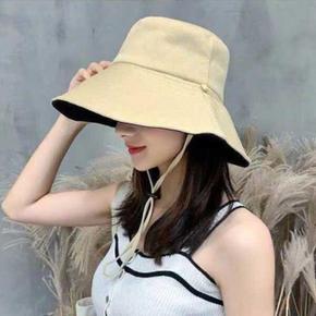 [더블디] 여성 와이드 햇빛가림모자 벙거지 양면캡 SLT-DS19 (S10309978)