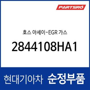 호스-EGR 가스 (2844108HA1) 디 올 뉴 코나 (SX2) 하이브리드, 니로 하이브리드