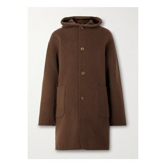 SEFR 세퍼 이브 울 혼방 후드 코트 브라운 1647597339297364