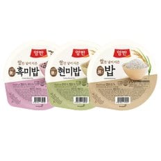 [P][동원] 양반 잡곡밥 130g x24개 (1box) /현미밥/흑미밥/오미밥/즉석밥