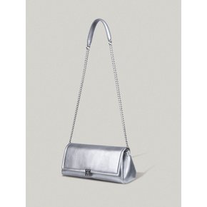 CLASSIC LOGO CHAINBAG (SILVER)
