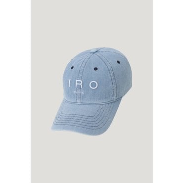 IRO 로고 자수 데님 볼캡 IXRAS25701BUL