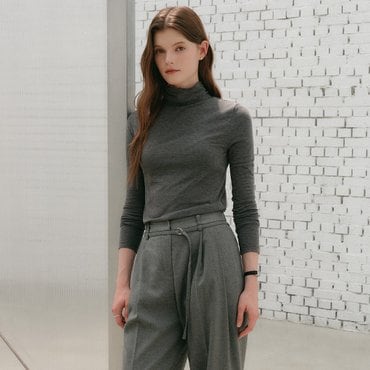 룩캐스트 비키 터틀넥 탑 / VIKI TURTLENECK TOP_5colors