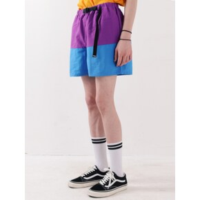 NYLON COLOR SHORTS (PURPLE)