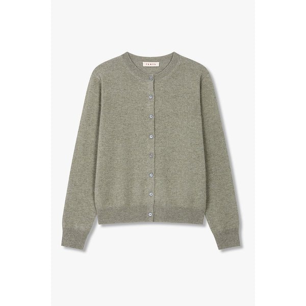 [리오더] 이태리 CARIAGGI 캐시미어 라운드넥 니트 가디건 IA15451900237