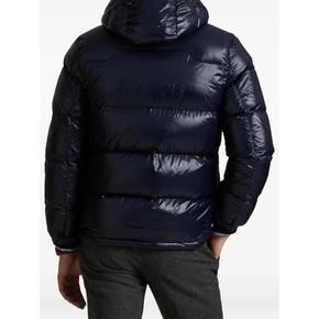 26FW 랄프 로렌 포니 로고 후디드 패딩 710968281002 NAVY BLUE
