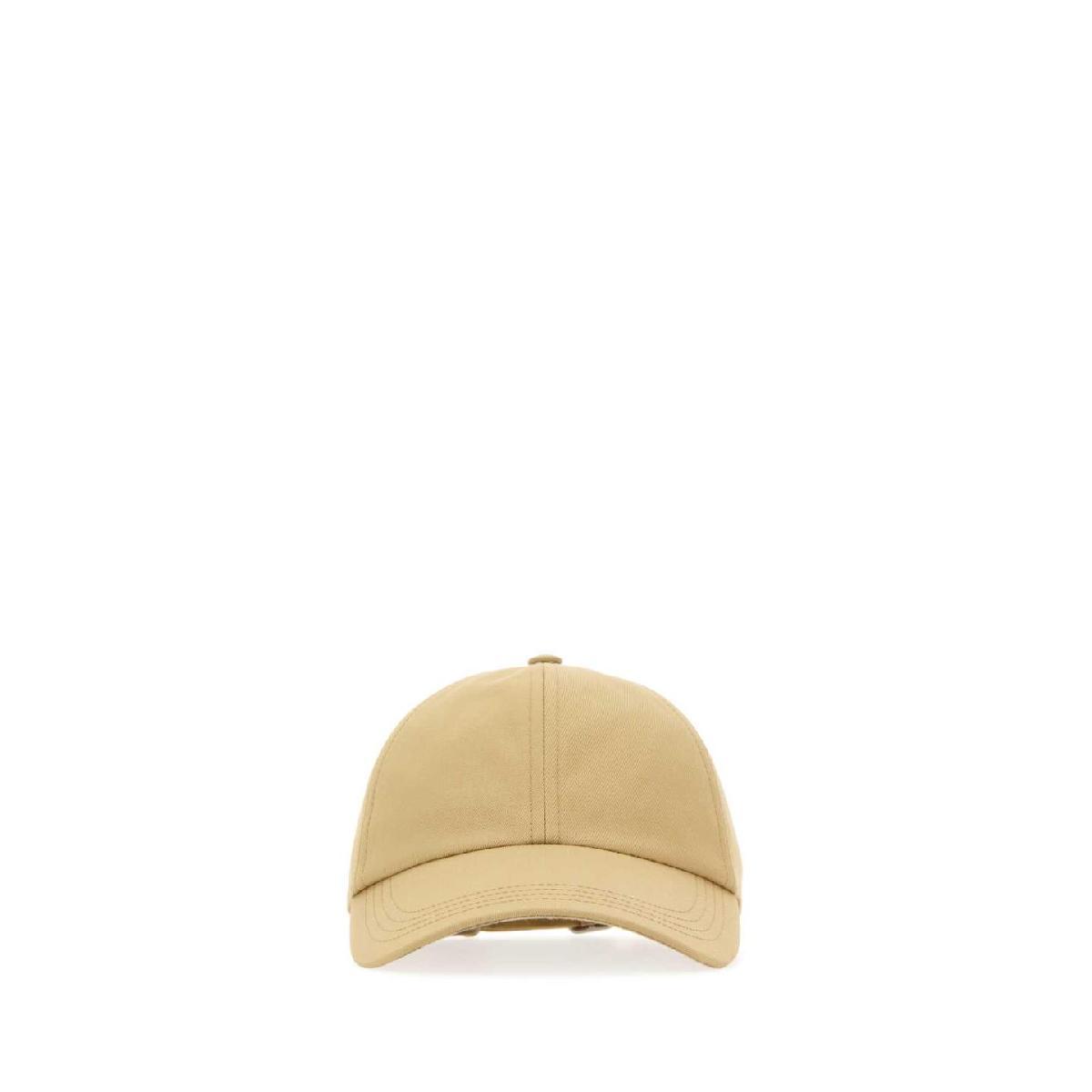 BURBERRY Beige polyester blend baseball cap 8082655 A3743