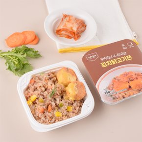 포켓도시락 간편식사 즉석밥 냉동도시락 카무트수수잡곡밥 김치닭고기전 10팩