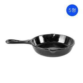 후라이팬 인덕션겸용 원형 후라이 철판 5형 무쇠팬 볶음팬 주물