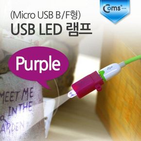 USB F형 LED 램프 B 허브 Micro 컨버터 Red 1394 X ( 3매입 )