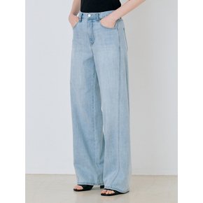 Shape Curved Denim pants - Light Blue