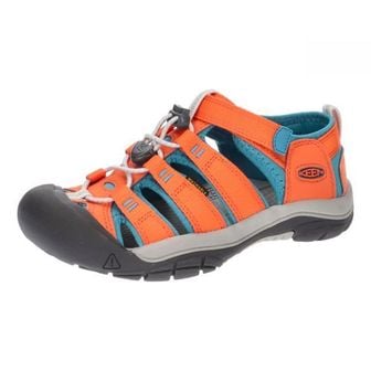  킨 Keen 키즈 샌달 샌들 뉴포트 H2 Safety Orange/Fjord 블루 7556353