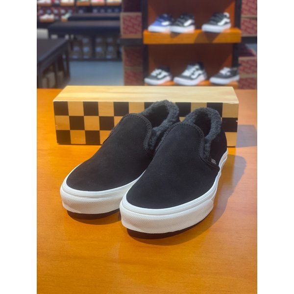[여주점] (남여공용) 스니커즈 슬립온 셰르파 (블랙) (VN000CT5BLA)