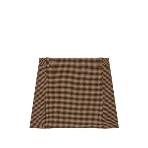 쿠레쥬 미디 스커트 426CJU410VI0095 B230 BLACK BRONZER
