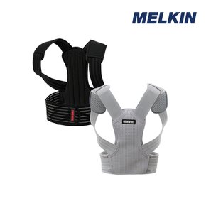 멜킨 리얼핏 어깨 허리 목 교정 체형 바른자세밴드