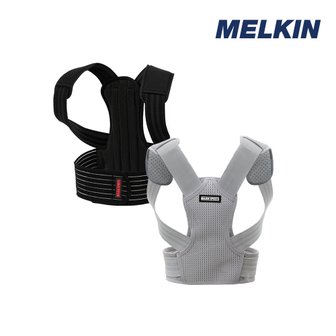멜킨스포츠 멜킨 리얼핏 어깨 허리 목 교정 체형 바른자세밴드