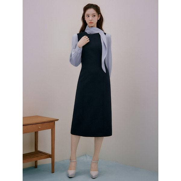 Emile Tie Dress (2colors)