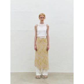 Chiffon Layering Skirt, Lime