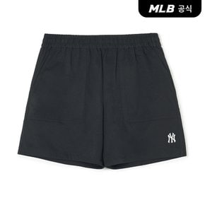 [코리아공식]여성 베이직 코튼터치 4부 반바지 NY (Black)