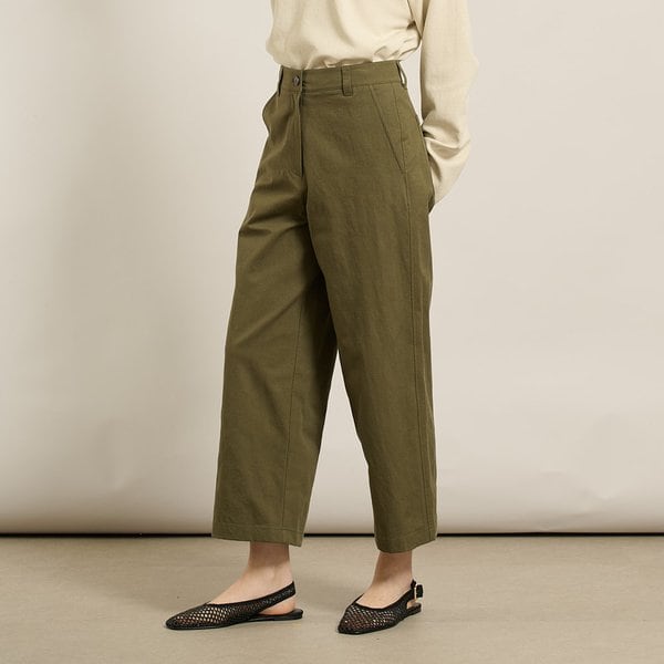 [여주점] 올앤선드리 세미 와이드 팬츠 A5F8P323