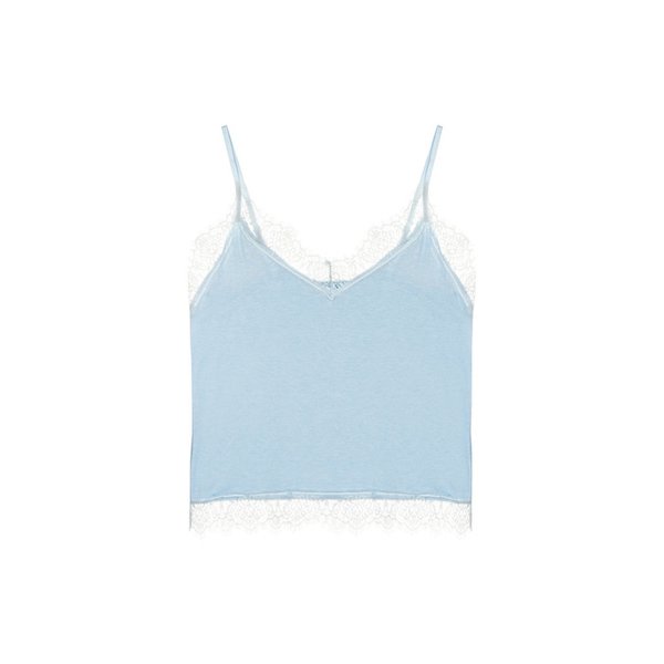 LACE TRIM SLEEVELESS_LIME