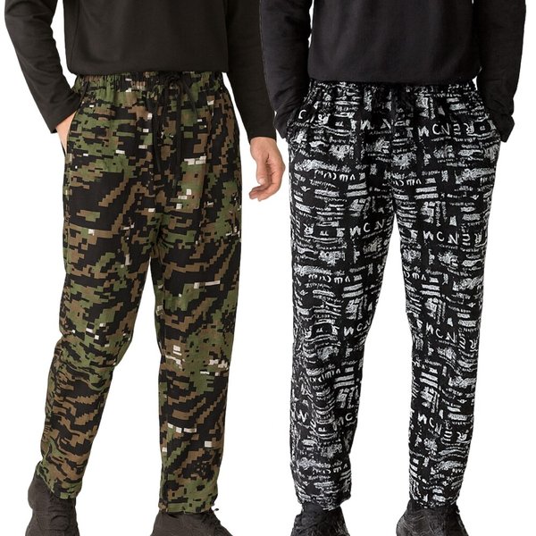 데일리 막입는 간절기 신축성 남성 바지 안감 작업 낚시 검백 밀리터리 팬츠