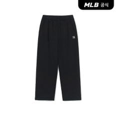 [엠엘비코리아공식] [MLB] 베이직 스몰로고 기모 와이드팬츠 (3 COLOR)