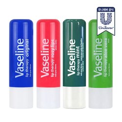 바세린 립밤스틱 4.8g 3개