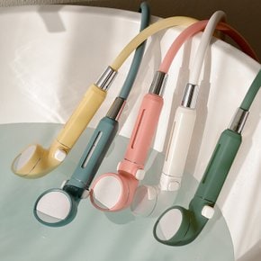마카롱 온오프 필터 샤워기/물때방지 PVC 컬러 샤워기호스/수압상승 샤워기/변기선반/발매트 등 욕실수납템