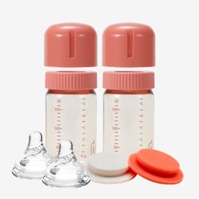 이지케어PPSU 170ml 노꼭지 트윈팩 + 젖꼭지(2EA) + 밀폐디스크(2EA)