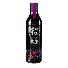 백년동안 흑초 산머루복분자 900ml(1개)