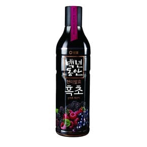 백년동안 흑초 산머루복분자 900ml(1개)