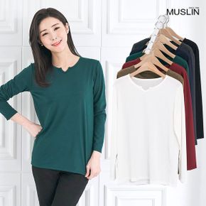 엄마옷 컬러풀 데일리 티셔츠 MQG128992 마담 미시 중년여성 빅사이즈 할머니옷 .._P436616961