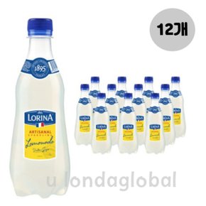 로리나 레모네이드 스파클링 탄산 음료 420ml 12개