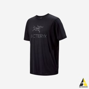 Arc`teryx ARC TERYX 아크테릭스 아크워드 로고 SS 티셔츠 블랙 Arc`word Logo T-Shirt Black