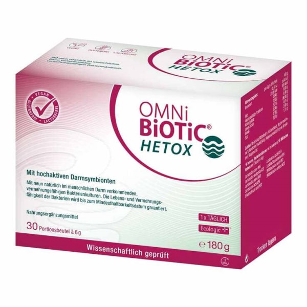 옴니 바이오틱 Omni Biotic 헤톡스 독일 유산균 (30x6g) 180g