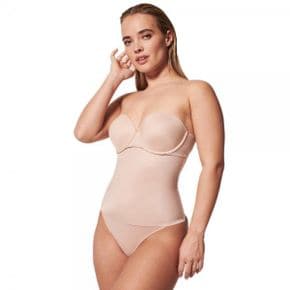 4378520 Spanx Suit Your Fancy-Waist Cincher - Champagne Beige